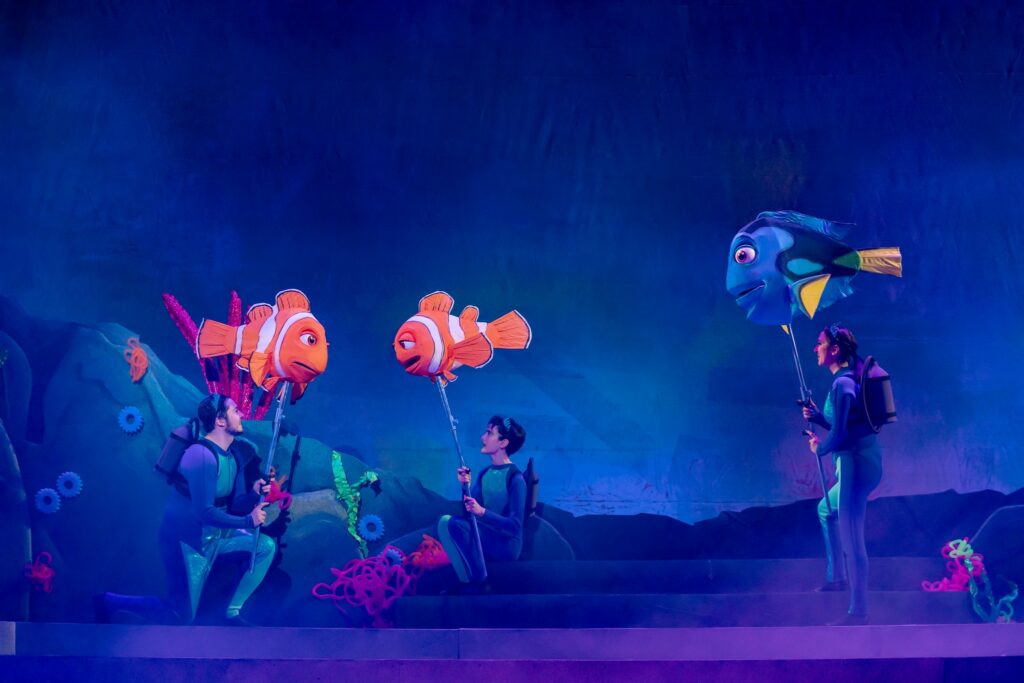 Cast of TCT's Finding Nemo,Jr' Photo by Mikki Schaffner.