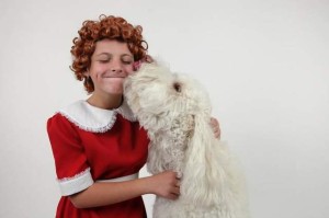 Allison Edwards in "Annie, Jr."