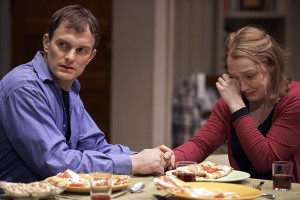 Dale Dymkoski and Kelly Mengelkoch in "Tribes"