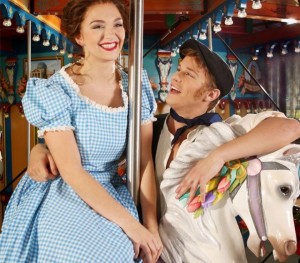 Samantha Pollino and Ben Biggers in "Carousel"