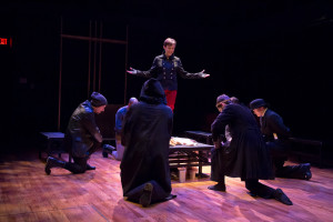 Sara Clark and Company in "Saint Joan"