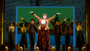 John Rapson and the chorus of "A Gentleman's Guide to Love & Murder"