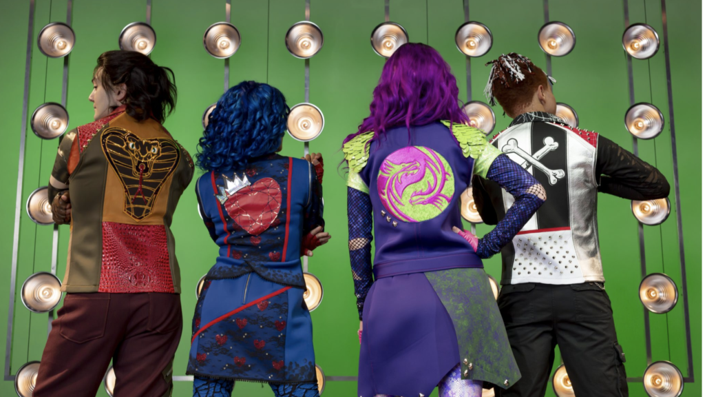 Disney's Descendants jackets with logos