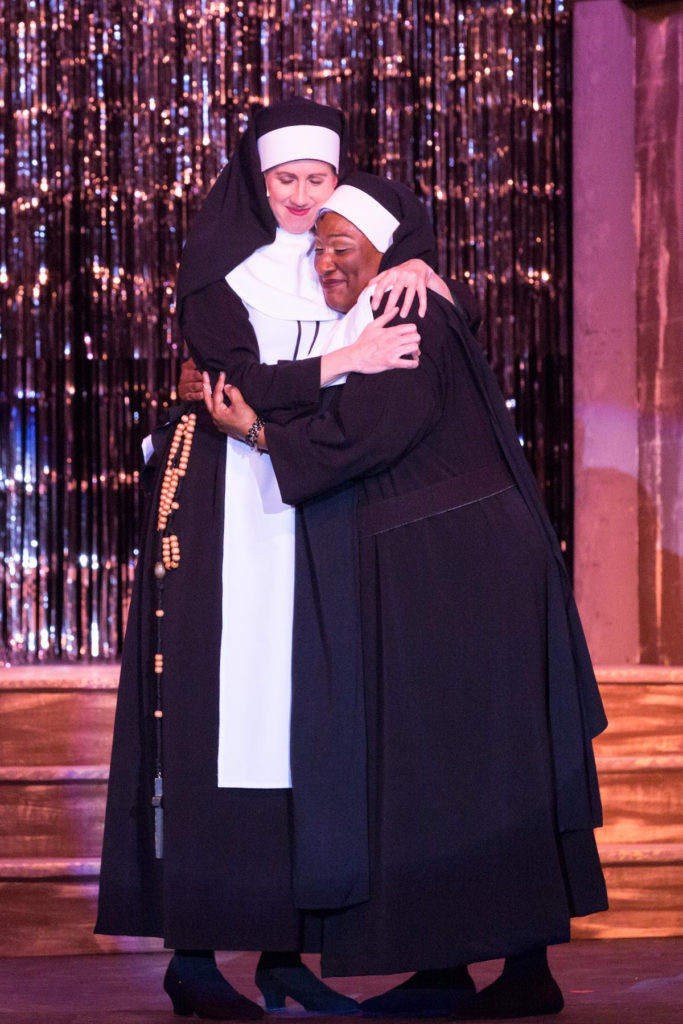 cast of "sister act" at covedale