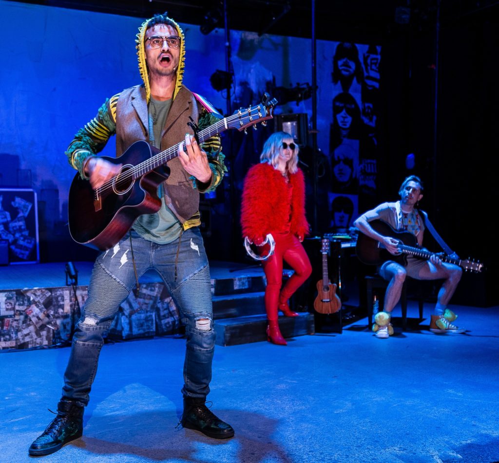 Cast of Know Theatre's "Lizard Boy: A New Musical"