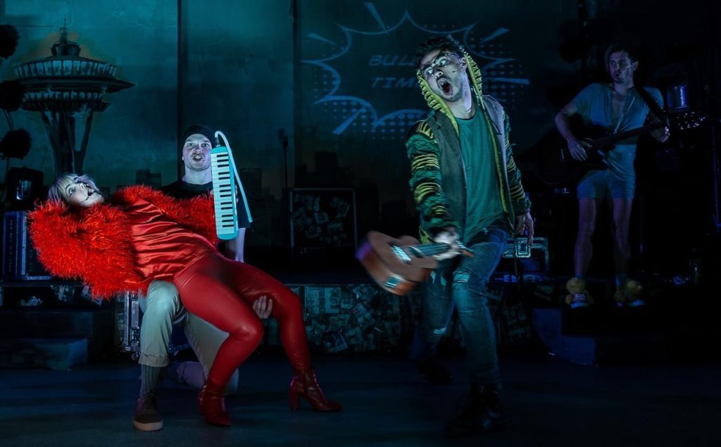 Know Theatre's "Lizard Boy" cast.