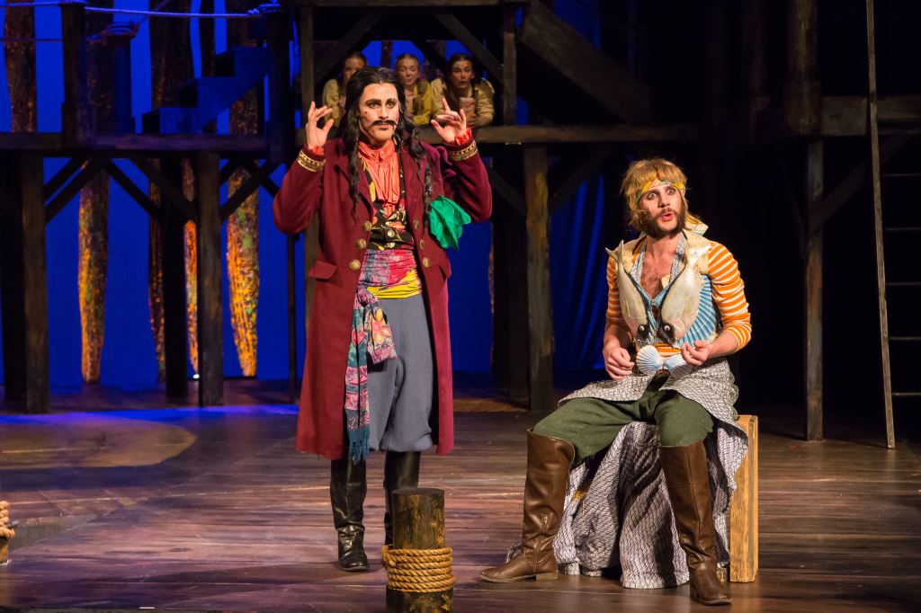 The cast of NKU's "Peter and the Starcatcher."