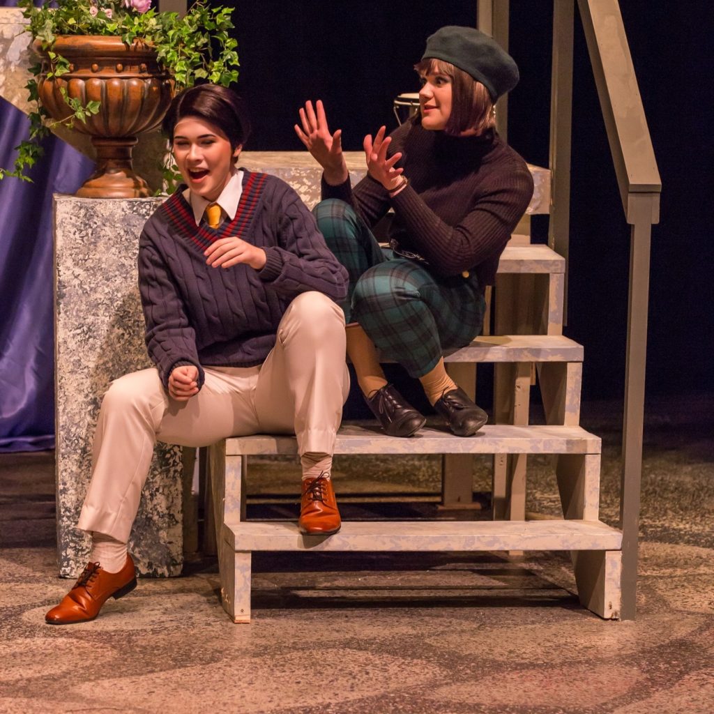 Cast of "Twelfth Night" at NKU.