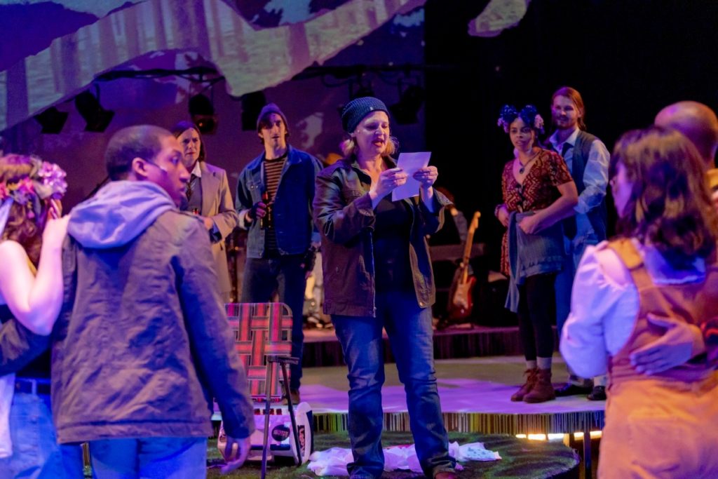 Cast of "As You Like It."
