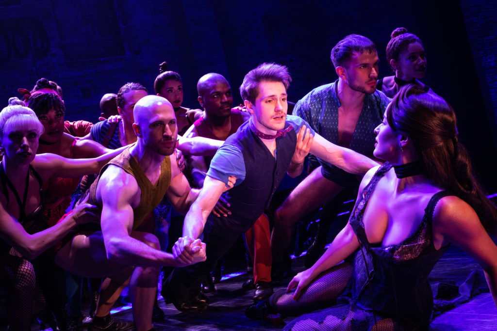 The cast of the North American Tour of Moulin Rouge! The Musical, Photo by Matthew Murphy