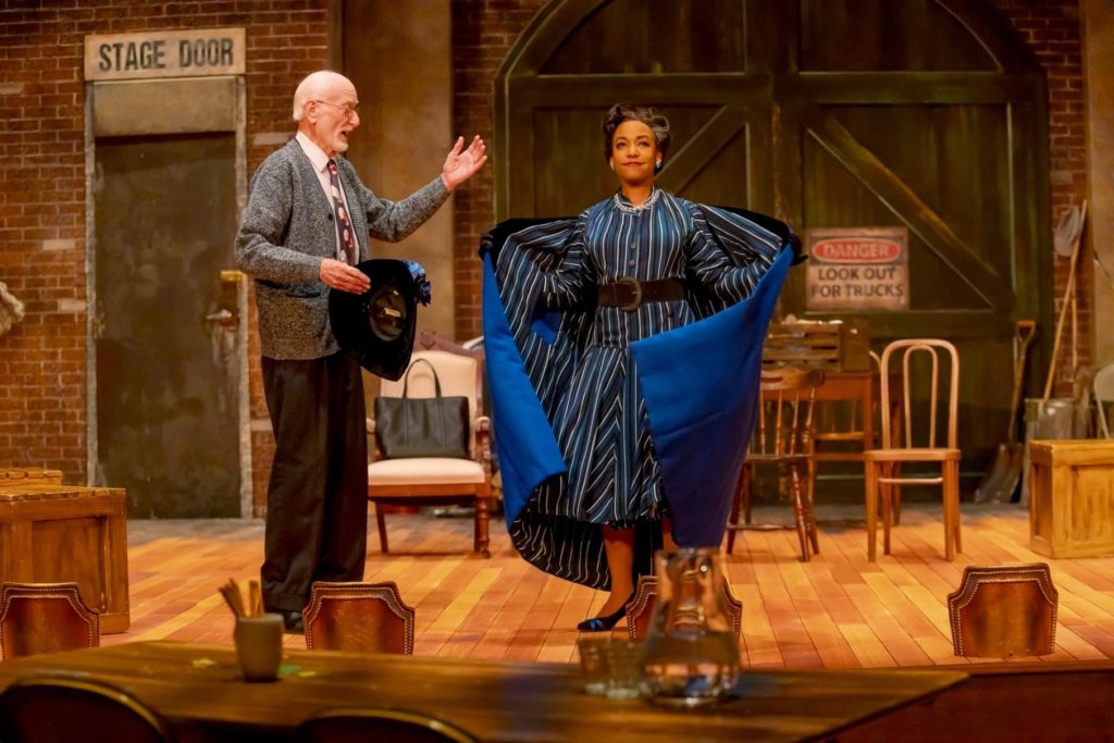 Joneal Joplin as Henry and Candice Handy as Wiletta in Trouble In Mind at CSC. Photo: Mikki Shaffner.