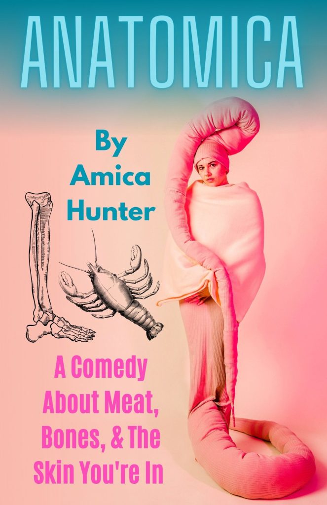 Show Poster for Anatomica by Amica Hunter for Cincy Fringe 2023
