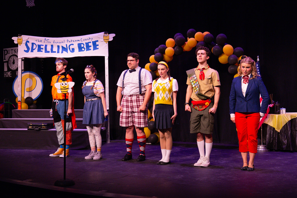 Cast of "Spelling Bee" at the Incline