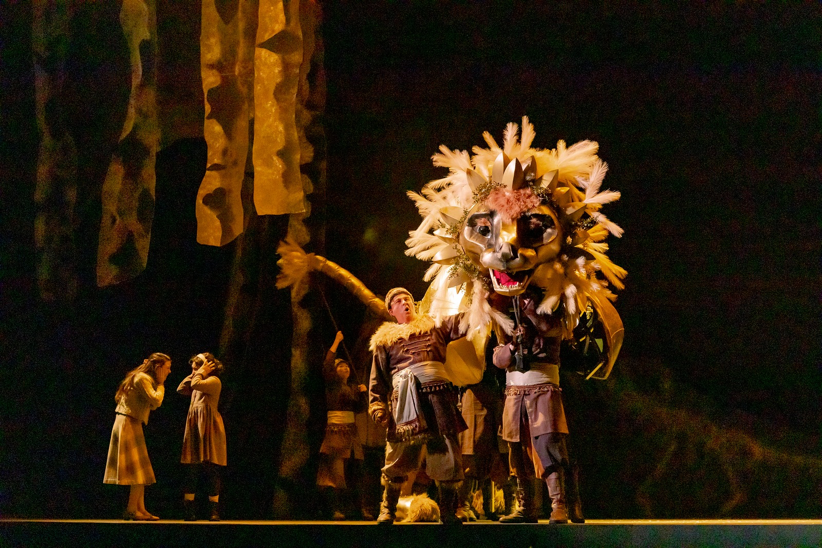 Cast of "Narnia" at The Children's Theatre of Cincinnati.