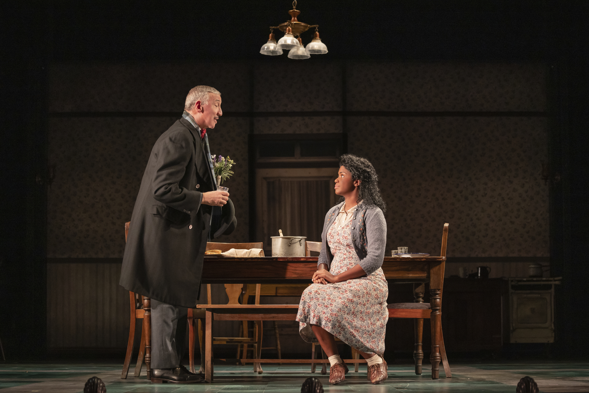 Jay Russell and Sharaé Moultrie in the GIRL FROM THE NORTH COUNTRY North American tour