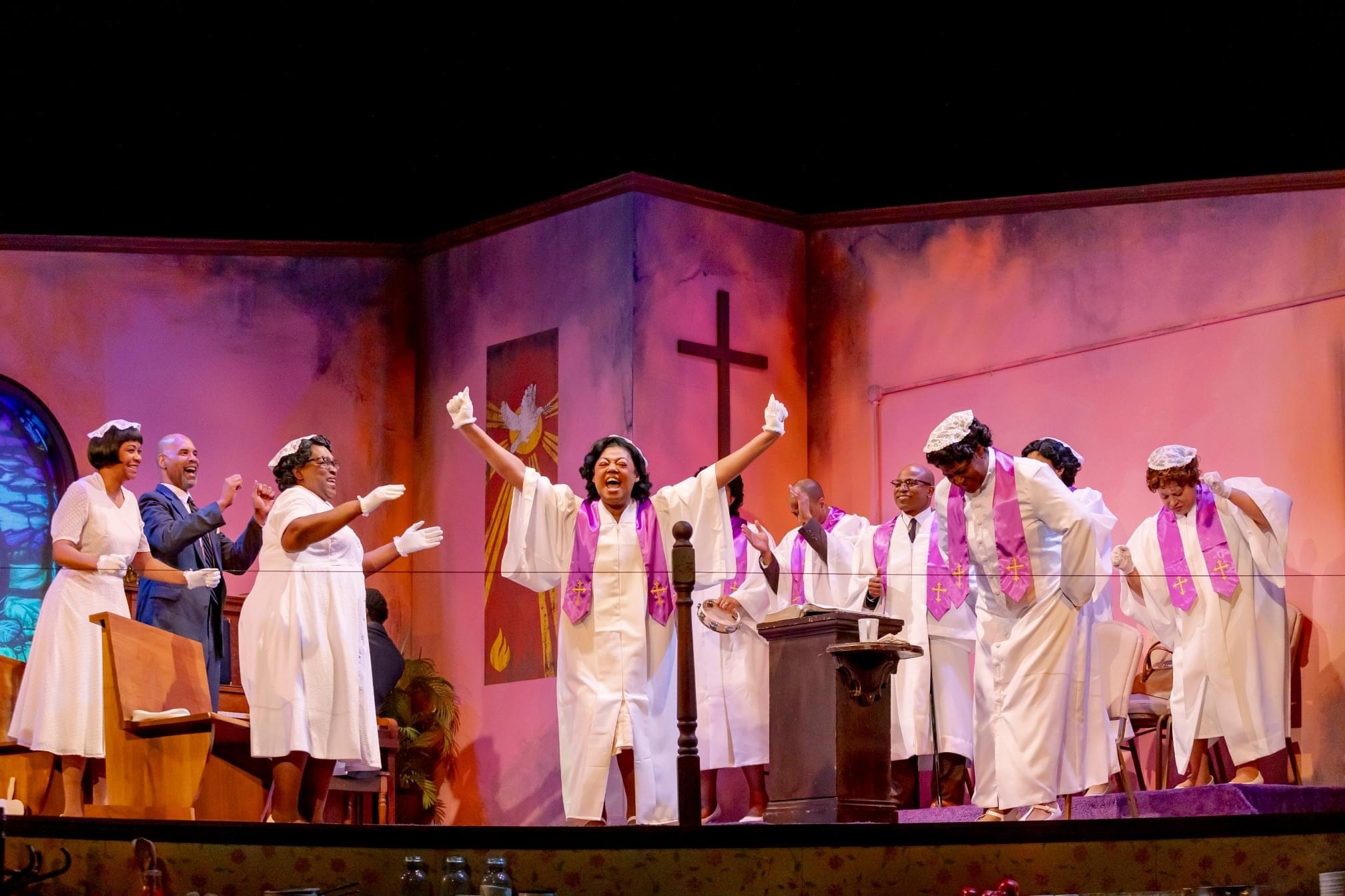 The cast of The Amen Corner presented by Cincinnati Shakespeare Company.