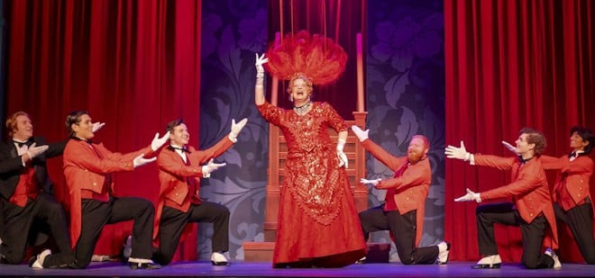 Hello Dolly at the Carnegie, starring Sara