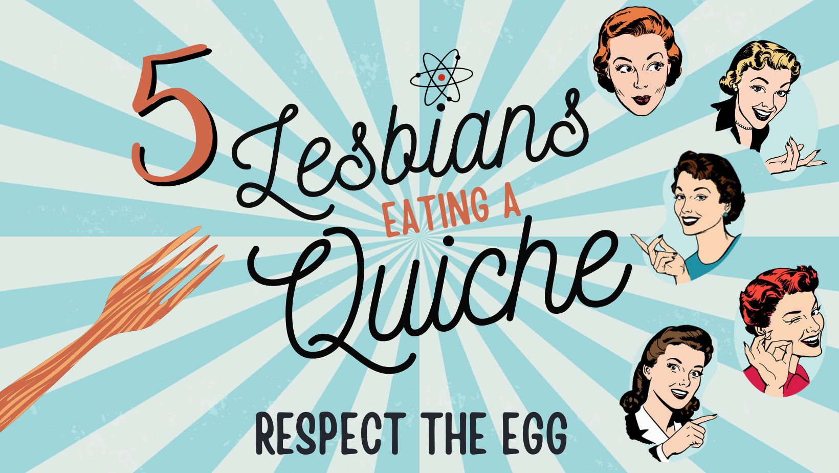 Poster for 5 Lesbians Eating a Quiche