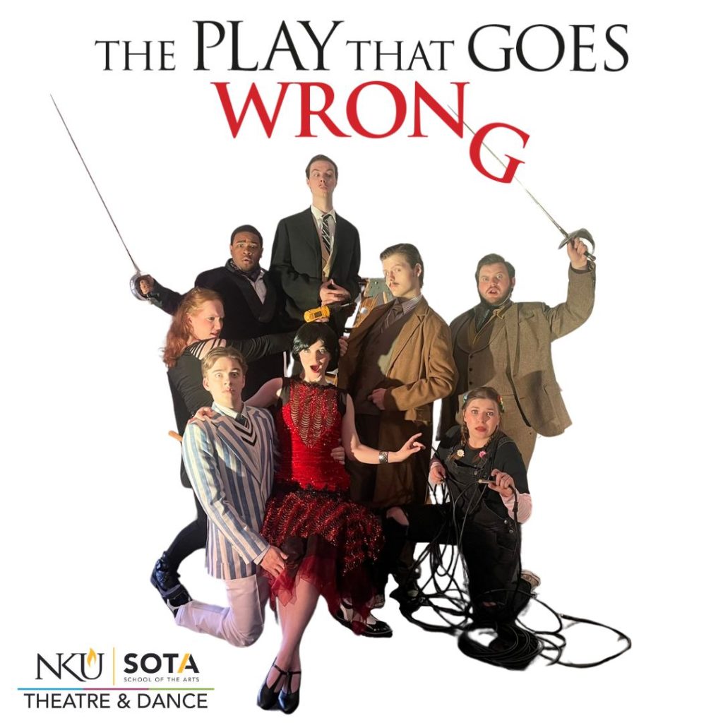 Cast of NKU's The Play That Goes Wrong