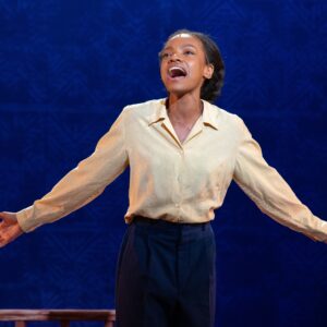 Jordyn Jones as Celie in The Color Purple, now at the Carnegie, in Covington, KY.