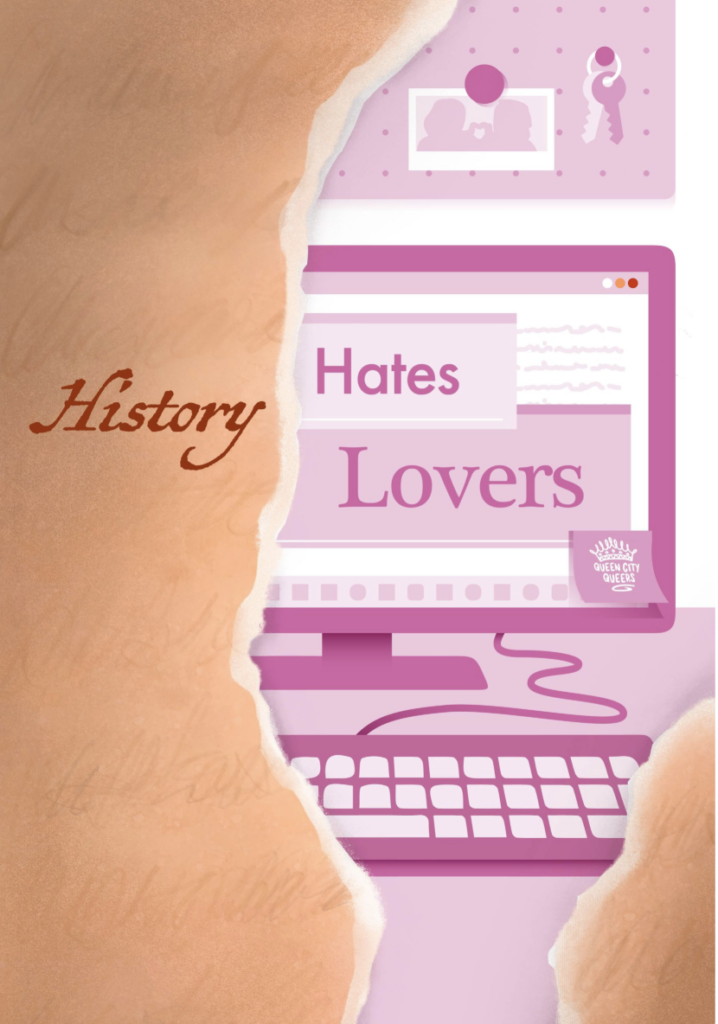 History Hates Lovers poster Cincinnati Fringe