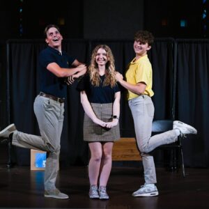 The cast of "Janitor's Closet" now at CLT New Works Festival.