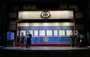 Murder on the Orient Express set at Miami University.